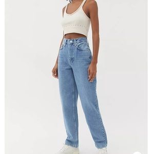 BDG High Waisted Baggy Jean Tinted Denim size 28